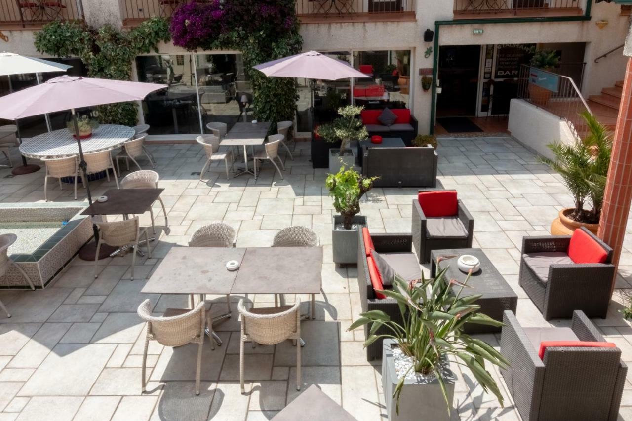 Logis Hotel Les II Mas - Perpignan Sud Cabestany Exterior photo